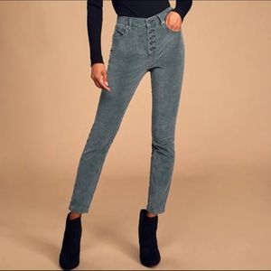 Free People Sunchaser Corduroy Skinny Pants
